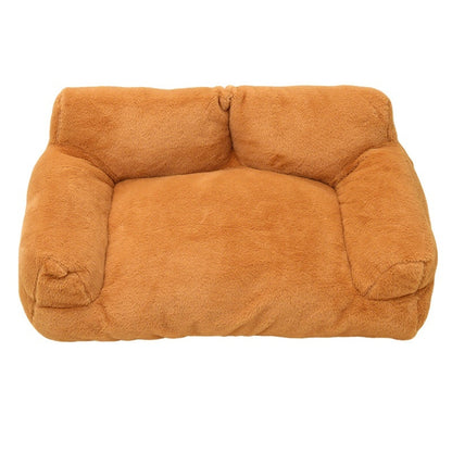 Large Pet Sofa Rabbit Plush Pet Bed